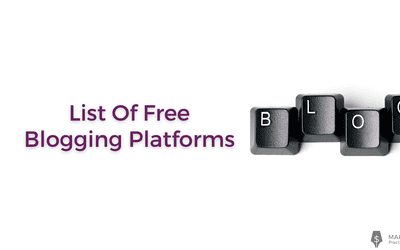 List Of Free Blogging Platforms