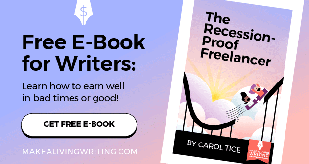 Recession-Proof-Freelance Writing - MAKEALIVINGWRITING.COm
