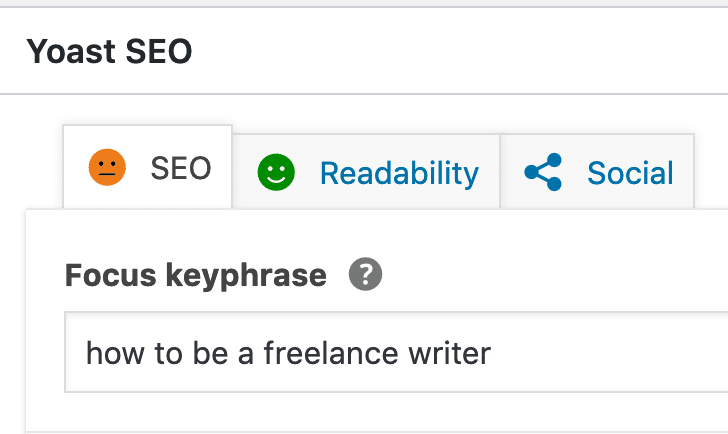 Writing tools: Yoast SEO for blogging